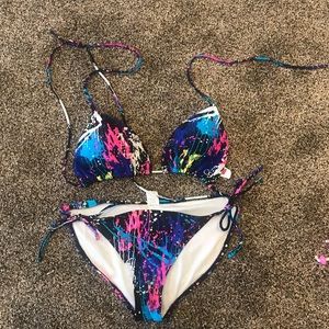 colorful bikini
